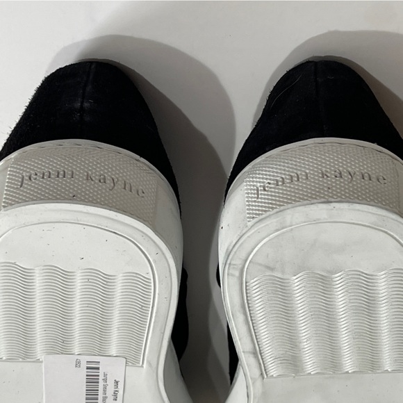 JENNI KAYNE suede lounger slider Sneakers flats solid black slip on shoes Sz 40 - Picture 6 of 11